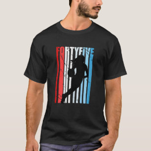 Camiseta Mulheres: 45° Basquete Mulheres de Aniversário Ret