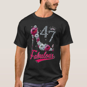 Camiseta Mulheres 47 E Fabulosos saltos altos Felizes 47º a