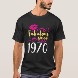 Camiseta Mulheres, 50 anos, doação de lábios Fabul
