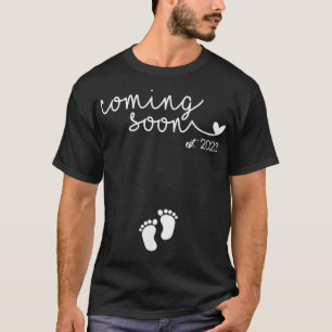 Camiseta Mulheres a caminho Teste 2023 Dia de as mães de Gr