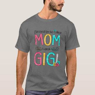 Camiseta Mulheres Abençoadas por serem chamadas de Mãe e Gi