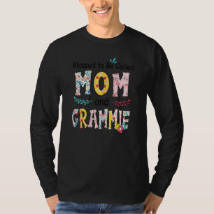 Camiseta Mulheres Abençoadas Por Serem Chamadas Mãe E Gramm