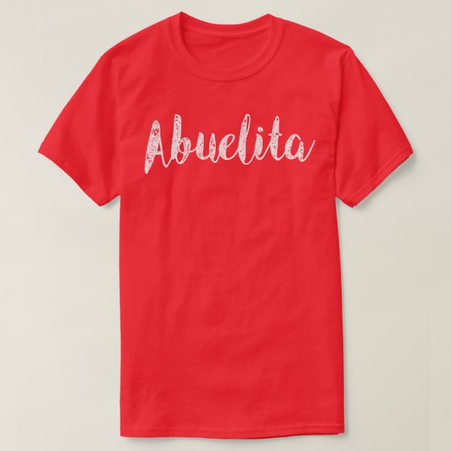 Camiseta Mulheres Abuelita Abuela Avó Avó  (Frente do Design)