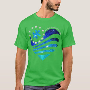 Camiseta Mulheres Aceitam Compreender Autismo Atenção Gal