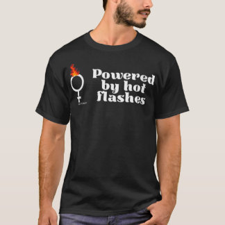 Camiseta Mulheres Acionadas por Hot Flashes VNeck