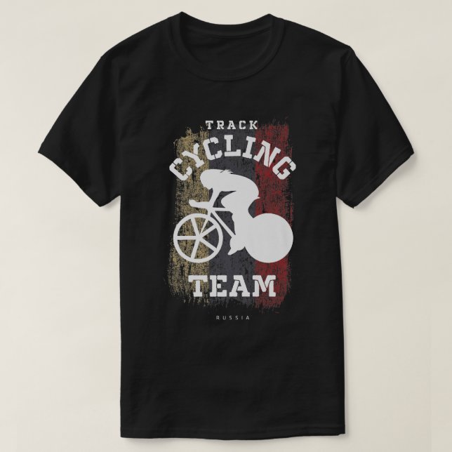 Camiseta Mulheres Acompanham Ciclismo em bicicleta rodoviár (Frente do Design)