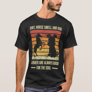Camiseta Mulheres Adolescentes Meninas Cheiro de Cavalo Suj