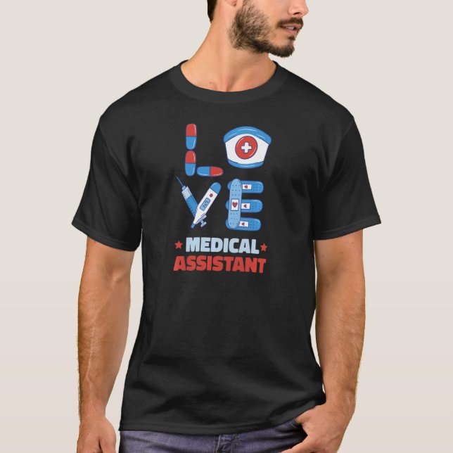 Camiseta Mulheres Adoram Assistência Médica Enfermeira Clín (Frente)
