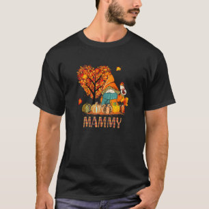 Camiseta Mulheres Adoram Gnomos De Queda Mammy Halloween Pu