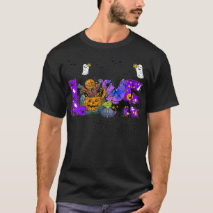 Camiseta Mulheres Adoram No Dia das Bruxas De Abóbora Não