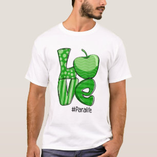 Camiseta Mulheres Adoram Para A Vida Irlandesa Shamrock Fel