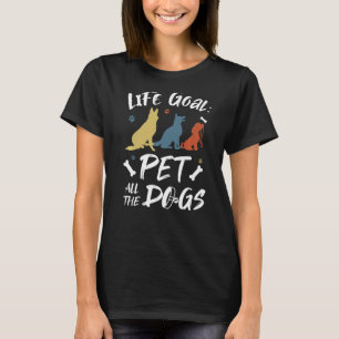 Camiseta Mulheres Adoráveis donas de cachorros amam citação