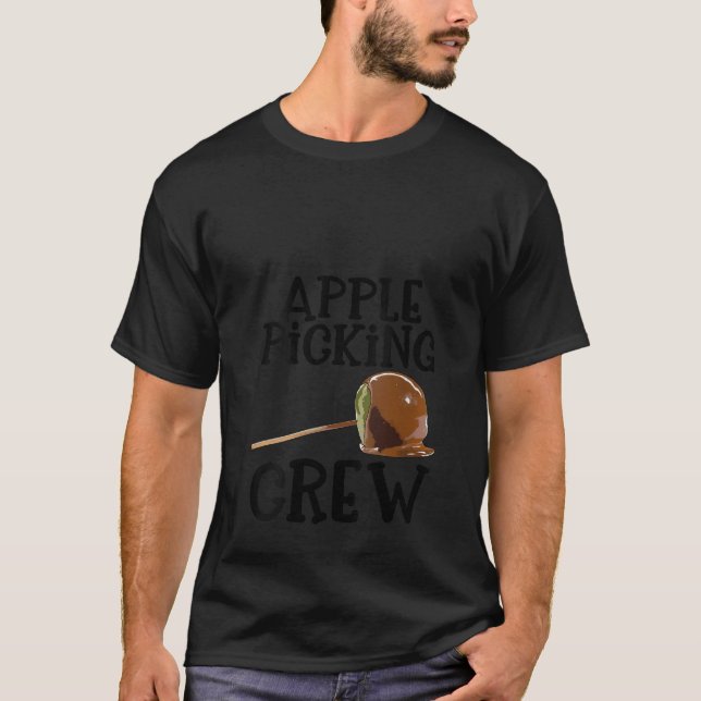 Camiseta Mulheres Adormecem Maçã Escolhendo Tripulante Engr (Frente)