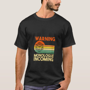 Camiseta Mulheres Advertindo Monólogo Recebendo Dungeon Eye
