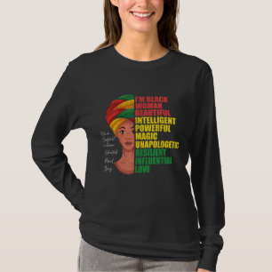Camiseta Mulheres africanas Africanas História Negra Americ