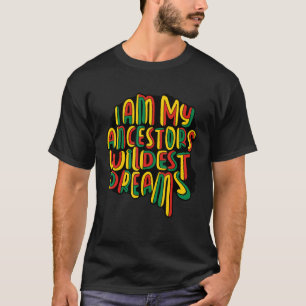 Camiseta Mulheres Africanas Americanas Meus Ancestrais Afro
