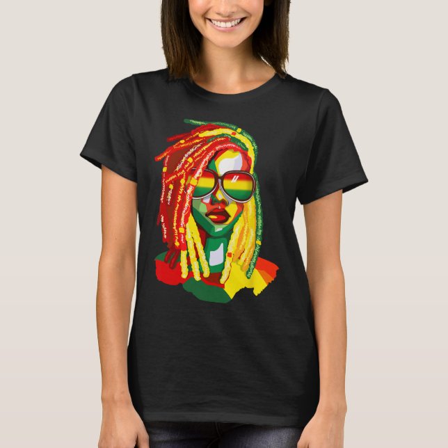 Camiseta Mulheres Afro-Americanas Arte História Negra Junte (Frente)