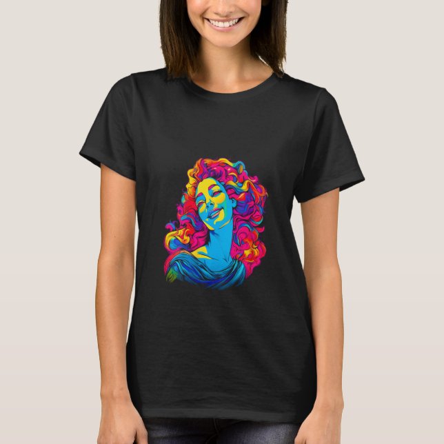 Camiseta Mulheres Afrodite mitologia grega Deusa do Amor a (Frente)