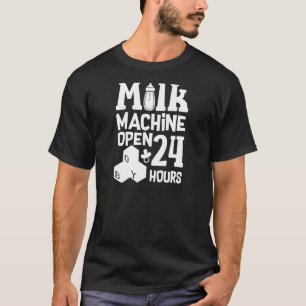 Camiseta Mulheres Aleitando Recém-Nascidos Leite