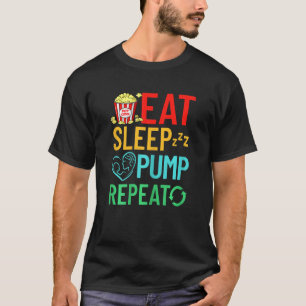 Camiseta Mulheres Aleitando Recém-Nascidos Leite