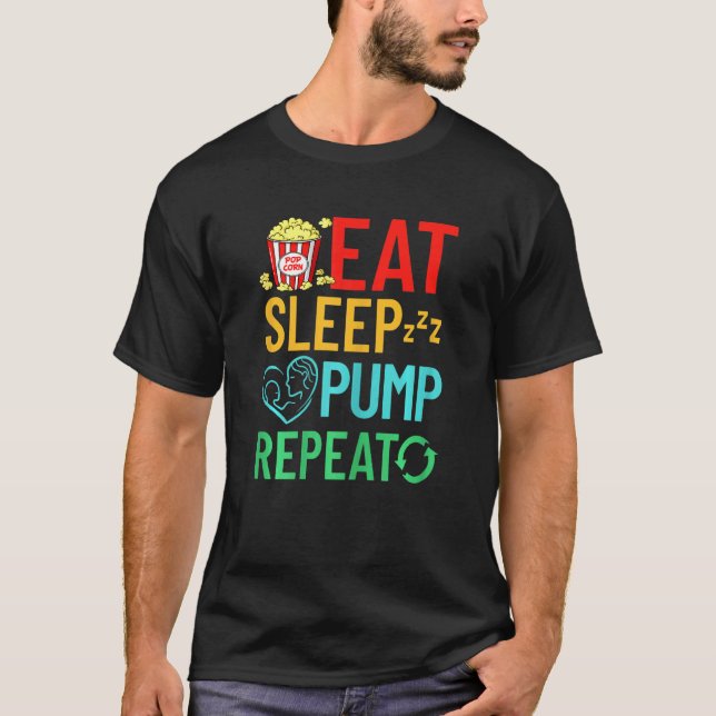 Camiseta Mulheres Aleitando Recém-Nascidos Leite (Frente)
