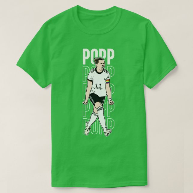 Camiseta Mulheres Alemanha Popp (Frente do Design)