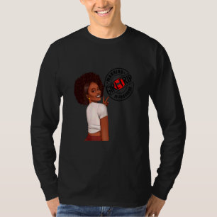 Camiseta Mulheres Alerta Viagem de Meninas Orgulhosas Sista