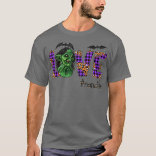 Camiseta Mulheres amam arte assustadora de halloween presen