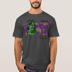 Camiseta Mulheres amam arte assustadora de halloween presen