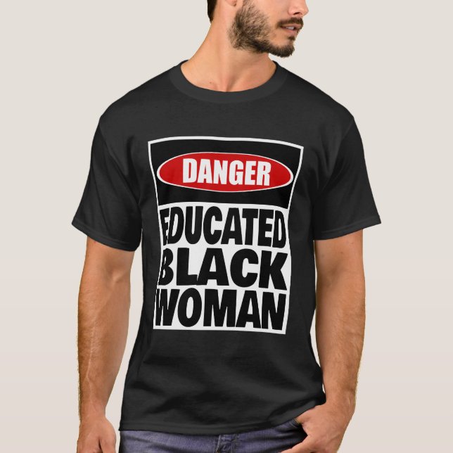 Camiseta Mulheres Americanas Africanas Inteligentes - Pro (Frente)