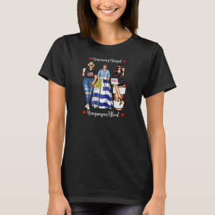 Camiseta Mulheres Americanas Criadas Com Sangue Uruguaio Ba