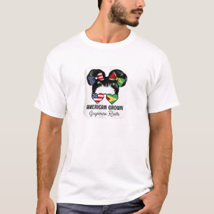 Camiseta Mulheres Americanas Cultivam Rapariga Guianense Gu