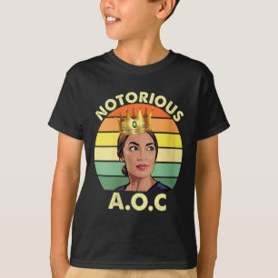 Camiseta Mulheres Aoc Alexandria Ocasio-cortez Primeira Mul