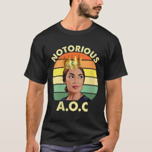Camiseta Mulheres Aoc Alexandria Ocasio-cortez Primeira Mul