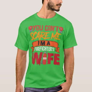 Camiseta Mulheres assustadas assustadoras bombeiros de abób