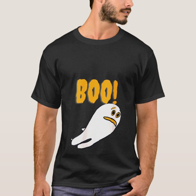 Camiseta Mulheres assustadas Fantasmas Boo Halloween Divers (Frente)