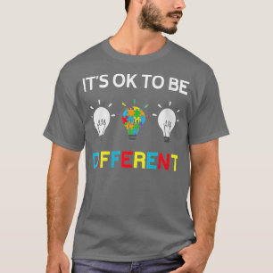 Camiseta Mulheres Autismo Aceitação de Consciência Mulheres
