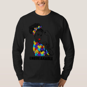 Camiseta Mulheres Autismo Mãe Autismo Mama Consciência