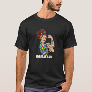 Camiseta Mulheres Autismo Mãe Rosie Inseparável A Rua De