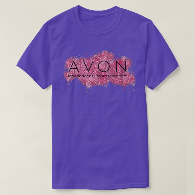 Camiseta Mulheres AVON Representante Independente VNeck (Frente do Design)