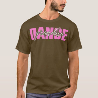 Camiseta Mulheres Ballerina Dancer Dança Avó Dançando