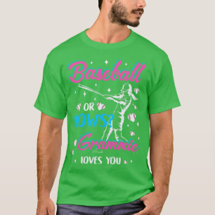 Camiseta Mulheres Baseball Ou Arcos Grammie Te Ama Sexo