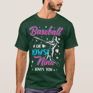 Camiseta Mulheres Baseball Ou Arcos Nina Te Ama Reve De Gên