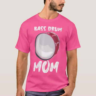 Camiseta Mulheres Bass Drum Mãe
