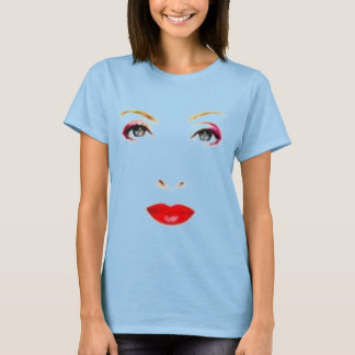 Camiseta Mulheres Beleza Esparsa