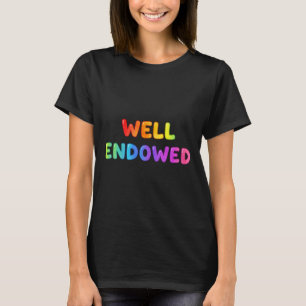 Camiseta Mulheres Bem Dotadas - Arco-íris para Mulheres ou
