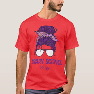Camiseta Mulheres Biblioteca de Ciência da Mulher, Bibliote
