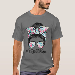 Camiseta Mulheres BigIrmãs Vidas Cabelo Mensageiro Armas Fl