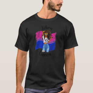 Camiseta Mulheres bissexuais rainhas da líbia rainha negra