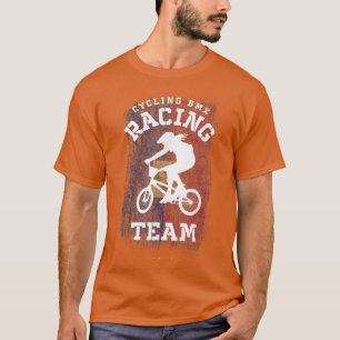 Camiseta Mulheres BMX Bike Haiti Bandeira Ciclismo B